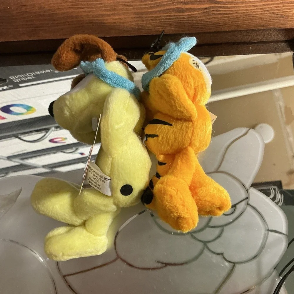 Vintage Garfield's Choice Catnip Toy Garfield And Pookie RARE NOS W/TAGS 2pc